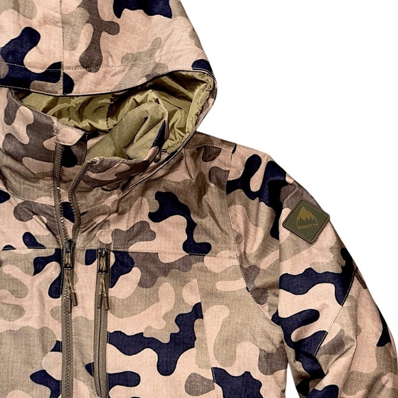 Burton Women's Prowess Insulated Jacket size SMALL Camo - Picture 4 of 9